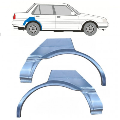 Galinė arka už Toyota Corolla 1983-1988 / Kairė + Dešinė / Rinkinys 9884