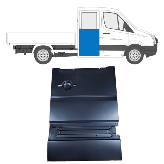 Galinių durų dalis už Volkswagen Crafter 2005-2017 / Dešinė 14237