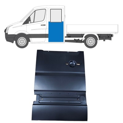 Galinių durų dalis už Volkswagen Crafter 2005-2017 / Kairė 14238