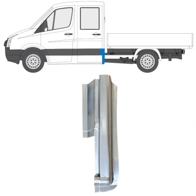 Galinis kampas už Volkswagen Crafter 2005-2017 / Dešinė 15509