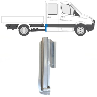 Galinis kampas už Volkswagen Crafter 2005-2017 / Dešinė 15508