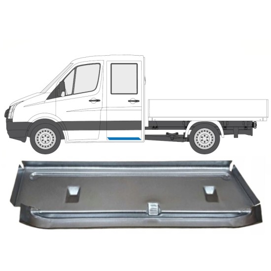 Priek durų vidaus skarda už Volkswagen Crafter 2005-2017 / Kairė 15369