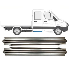Slenkstis galinė dalis už Volkswagen Crafter 2005-2017 / Kairė + Dešinė / Rinkinys 15516