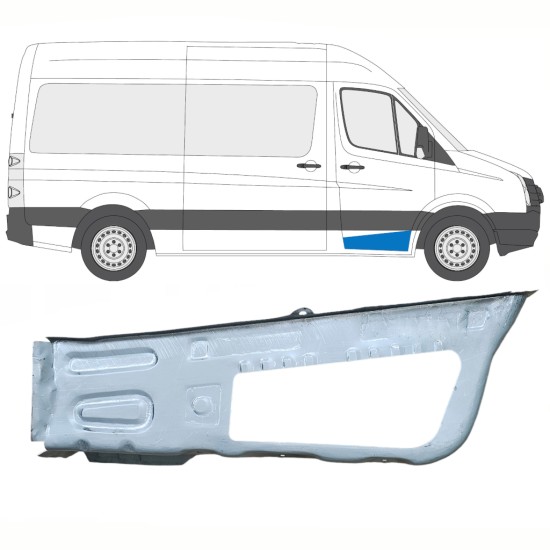 Laiptas už Volkswagen Crafter 2005-2017 / Dešinė 14102