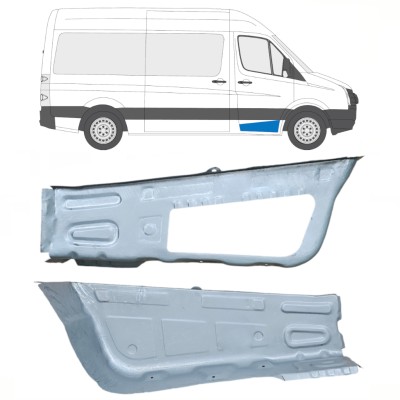Laiptas už Volkswagen Crafter 2005-2017 / Kairė + Dešinė / Rinkinys 14104