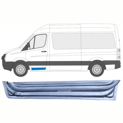 Priekinių durų vidinė dalis už Volkswagen Crafter 2005-2017 / Kairė 17057