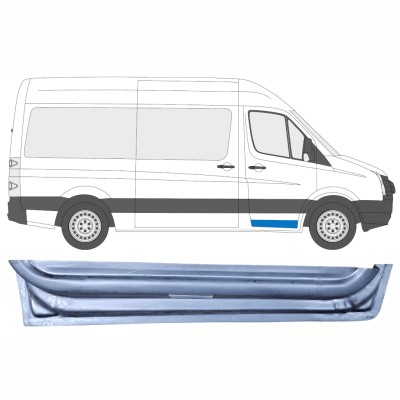 Priekinių durų vidinė dalis už Volkswagen Crafter 2005-2017 / Dešinė 17056