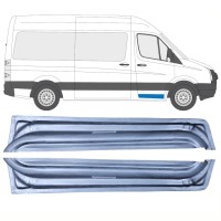 Priekinių durų vidinė dalis už Volkswagen Crafter 2005-2017 / Kairė + Dešinė / Rinkinys 17058