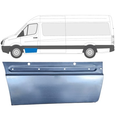 Priekinių durų skarda už Volkswagen Crafter 2005-2017 / Kairė 13448