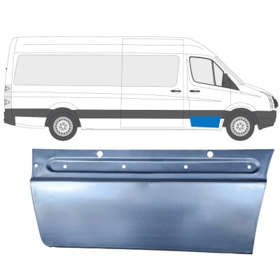 Priekinių durų skarda už Volkswagen Crafter 2005-2017 / Dešinė 13444