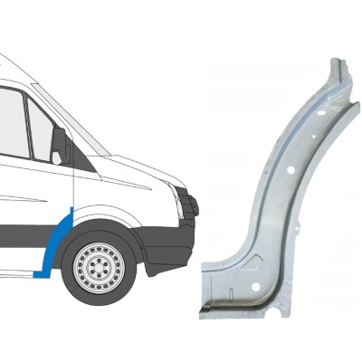 Priekinė arka vidinė už Volkswagen Crafter 2005-2017 / Dešinė 15498