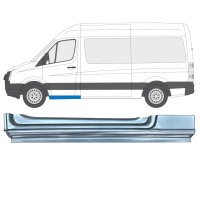 Slenkstis apatinė durų priekinių už Volkswagen Crafter 2005-2017 / Kairė 17272