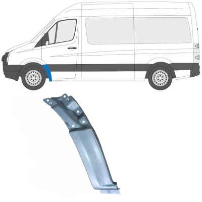 Sparno apatinė dalis už Volkswagen Crafter 2005-2017 / Kairė 13751