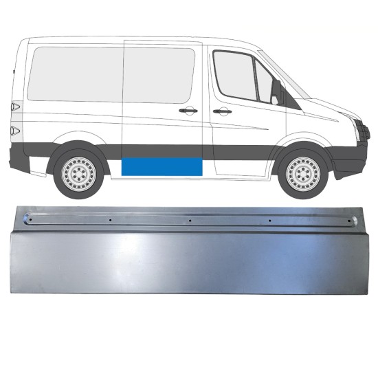 Stumdomų durų dalis už Volkswagen Crafter 2005-2017 / Dešinė 17311