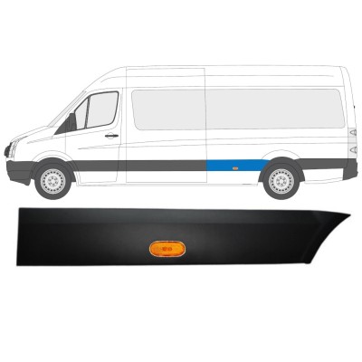 Sparno juosta galinio sparno su lempa už Volkswagen Crafter 2005-2017 / Kairė / Rinkinys 13994
