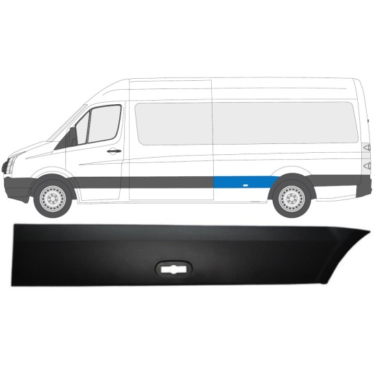 Sparno juosta galinio sparno už Volkswagen Crafter 2005-2017 / Kairė 13827
