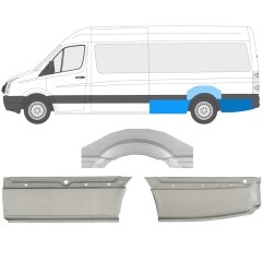 Galinė arka už Volkswagen Crafter 2005-2017 / Kairė / Rinkinys 13944