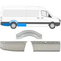 Galinė arka už Volkswagen Crafter 2005-2017 / Dešinė / Rinkinys 13943