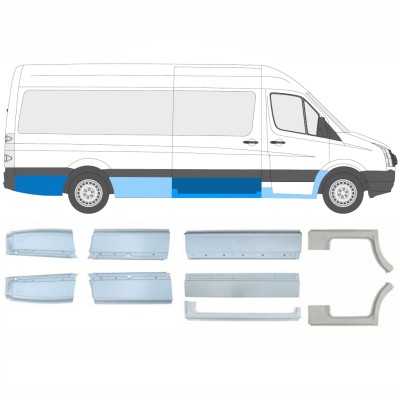 Remonto komplektas už Volkswagen Crafter 2005-2017 / Kairė + Dešinė / 14236