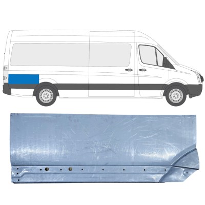 Galinės arkos galinė dalis už Volkswagen Crafter 2005-2017 / Dešinė 13894