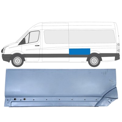 Galinė arka už Volkswagen Crafter 2005-2017 / Kairė 13896