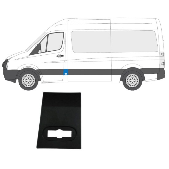 Sparno juosta priekinė už Volkswagen Crafter 2005-2017 / Kairė 13688