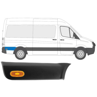 Sparno juosta galinio sparno su lempa už Volkswagen Crafter 2005-2017 / Dešinė / Rinkinys 14150