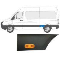 Sparno juosta galinio sparno su lempa už Volkswagen Crafter 2005-2017 / Kairė / Rinkinys 14089