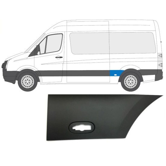 Sparno juosta galinio sparno už Volkswagen Crafter 2005-2017 / Kairė 13823