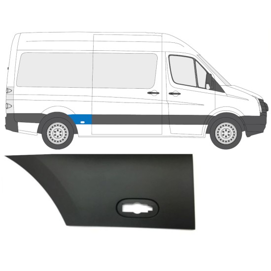 Sparno juosta galinio sparno už Volkswagen Crafter 2005-2017 / Dešinė 13822