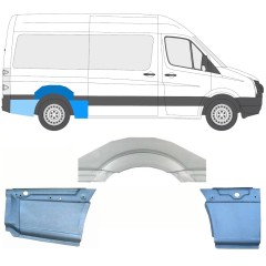 Galinė arka už Volkswagen Crafter 2005-2017 / Dešinė / Rinkinys 13941