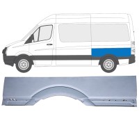 Galinė arka didelė už Volkswagen Crafter 2005-2017 / Kairė 15510