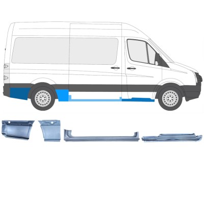Remonto komplektas už Volkswagen Crafter 2005-2017 / Dešinė / 14502