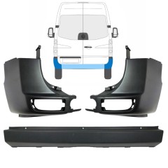 Galinis bamperis už Volkswagen Crafter 2005-2017 / Rinkinys 15554