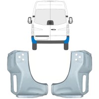 Galinis kampas už Volkswagen Crafter 2005-2017 / Kairė + Dešinė / Rinkinys 15507