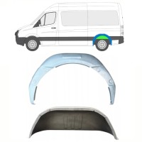 Vidinė galinė arka už Volkswagen Crafter 2005-2017 / Kairė / Rinkinys 14322