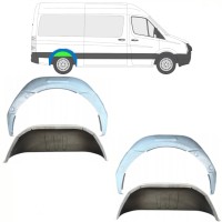 Vidinė galinė arka už Volkswagen Crafter 2005-2017 / Rinkinys 14498
