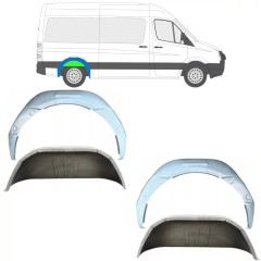 Vidinė galinė arka už Volkswagen Crafter 2005-2017 / Rinkinys 14498