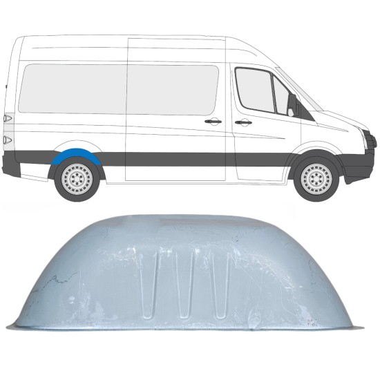 Vidinė arka už Volkswagen Crafter 2005-2017 / Kairė = Dešinė (simetriška) 13612