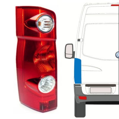 Galinis žibintas už Volkswagen Crafter 2005-2017 / Kairė 15573