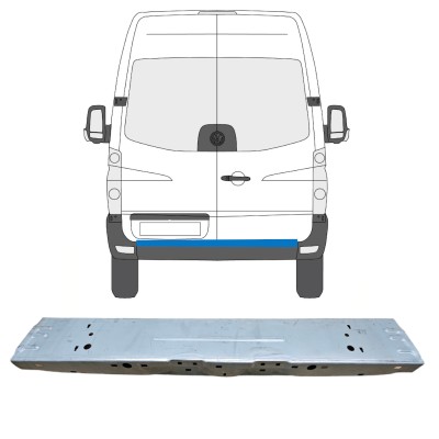 Galinė dalis už Volkswagen Crafter 2005-2017 14239
