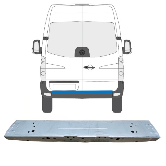 Galinė dalis už Volkswagen Crafter 2005-2017 14239
