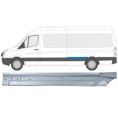 Galinė arka už Volkswagen Crafter 2005-2017 / Kairė 14334