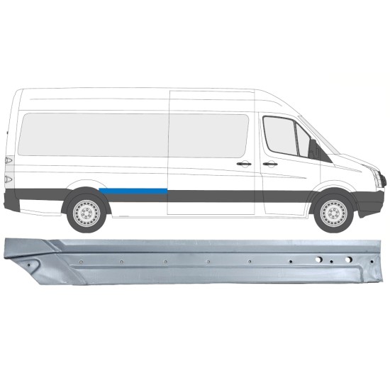 Galinė arka už Volkswagen Crafter 2005-2017 / Dešinė 14332