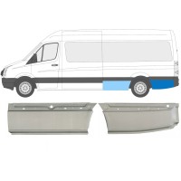 Galinė arka už Volkswagen Crafter 2005-2017 / Kairė / Rinkinys 14127