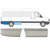 Galinė arka už Volkswagen Crafter 2005-2017 / Dešinė / Rinkinys 14128