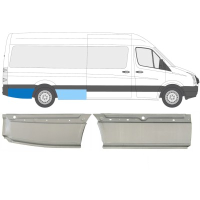 Galinė arka už Volkswagen Crafter 2005-2017 / Dešinė / Rinkinys 14128