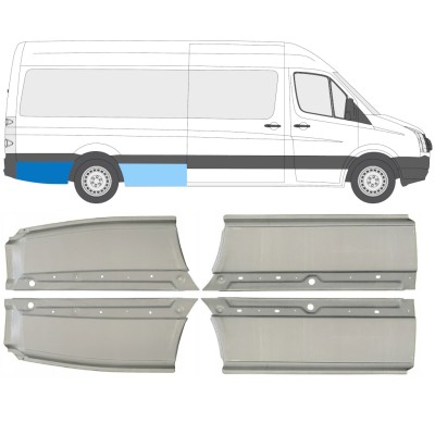 Galinė arka už Volkswagen Crafter 2005-2017 / Rinkinys 14486