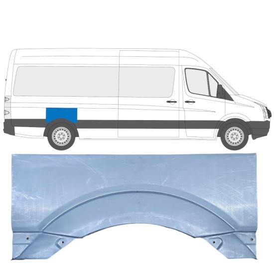 Galinė arka už Volkswagen Crafter 2005-2017 / Dešinė 13440