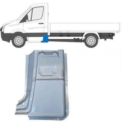 Galinis kampas už Volkswagen Crafter 2005-2017 / Kairė 15503